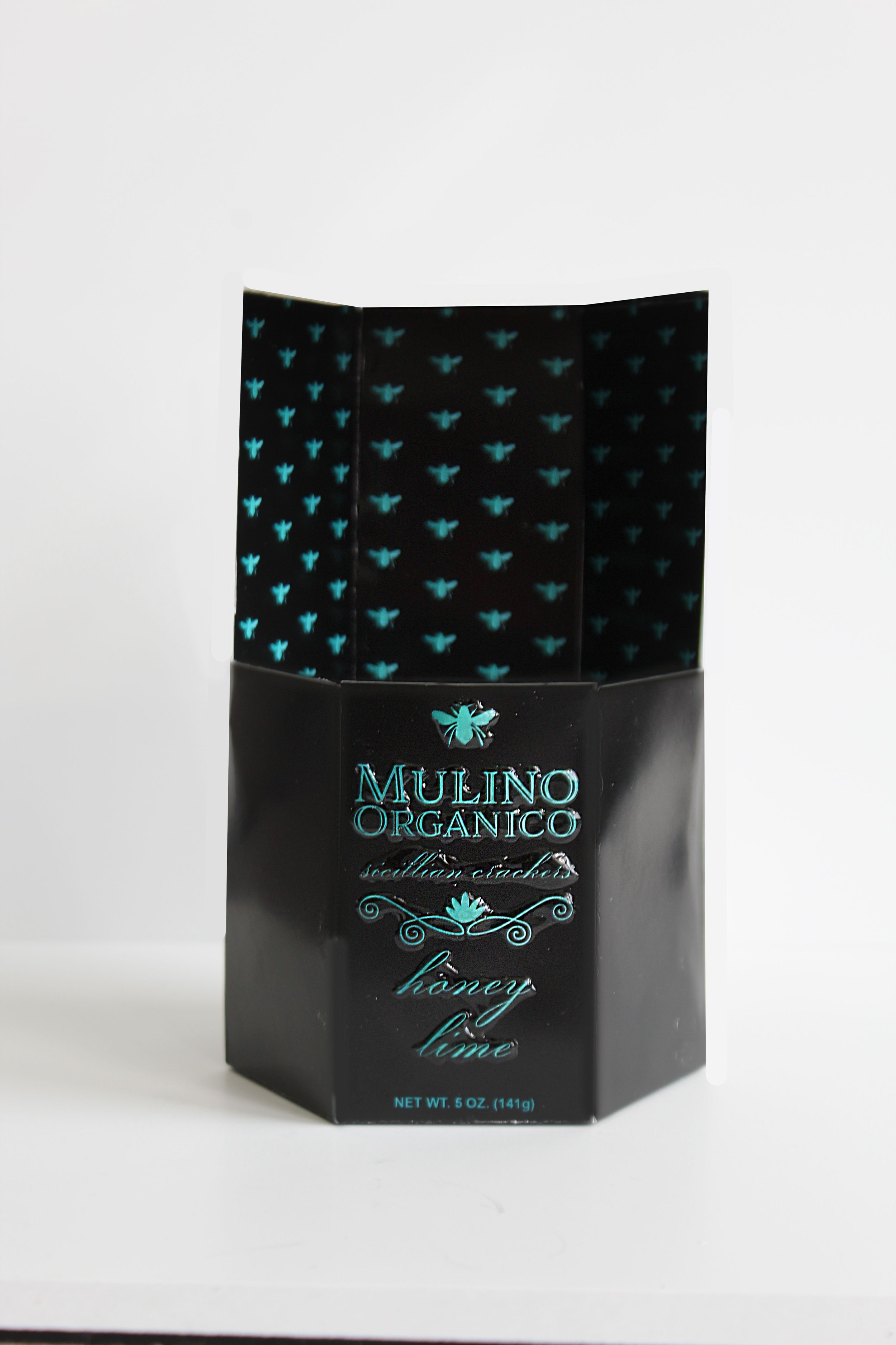 Teal Packaging Empty