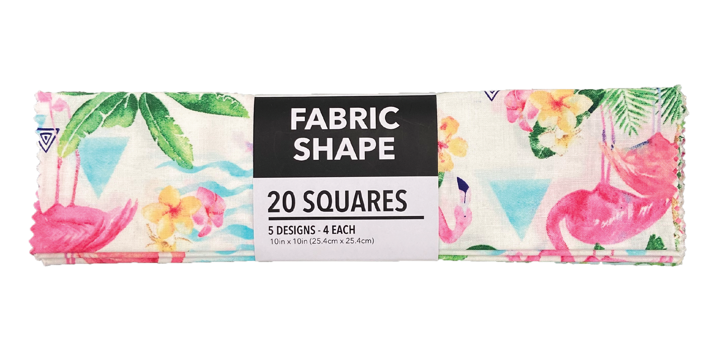 Fabric Shape Wrap Card, front facing packaging