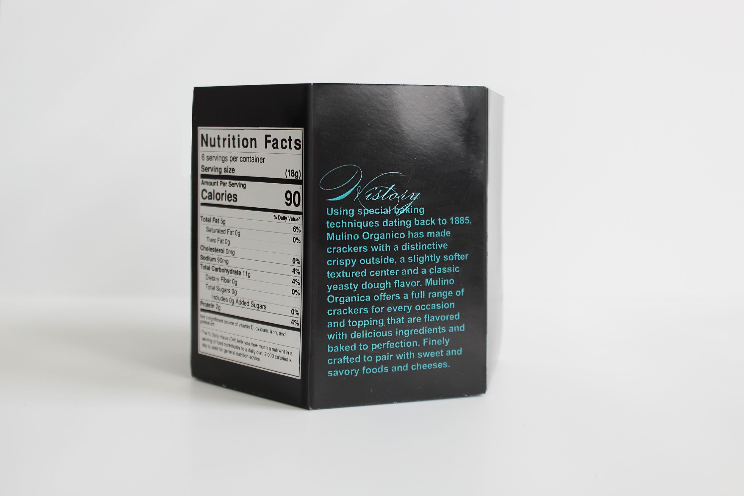 Teal Package Back