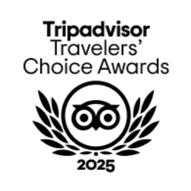 2025 Tripadvisor Travelers' Choice Awards badge