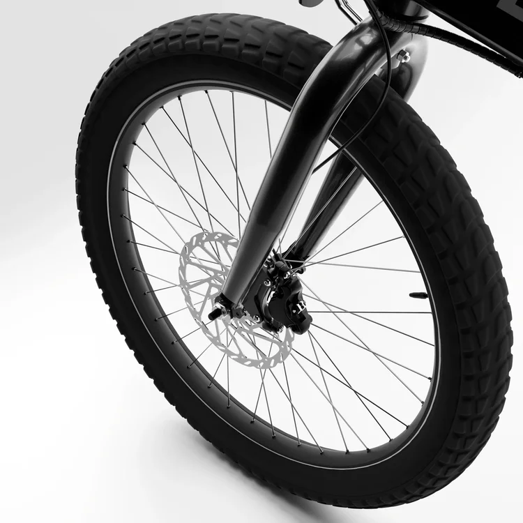 Lectric hydraulic disc brake detail