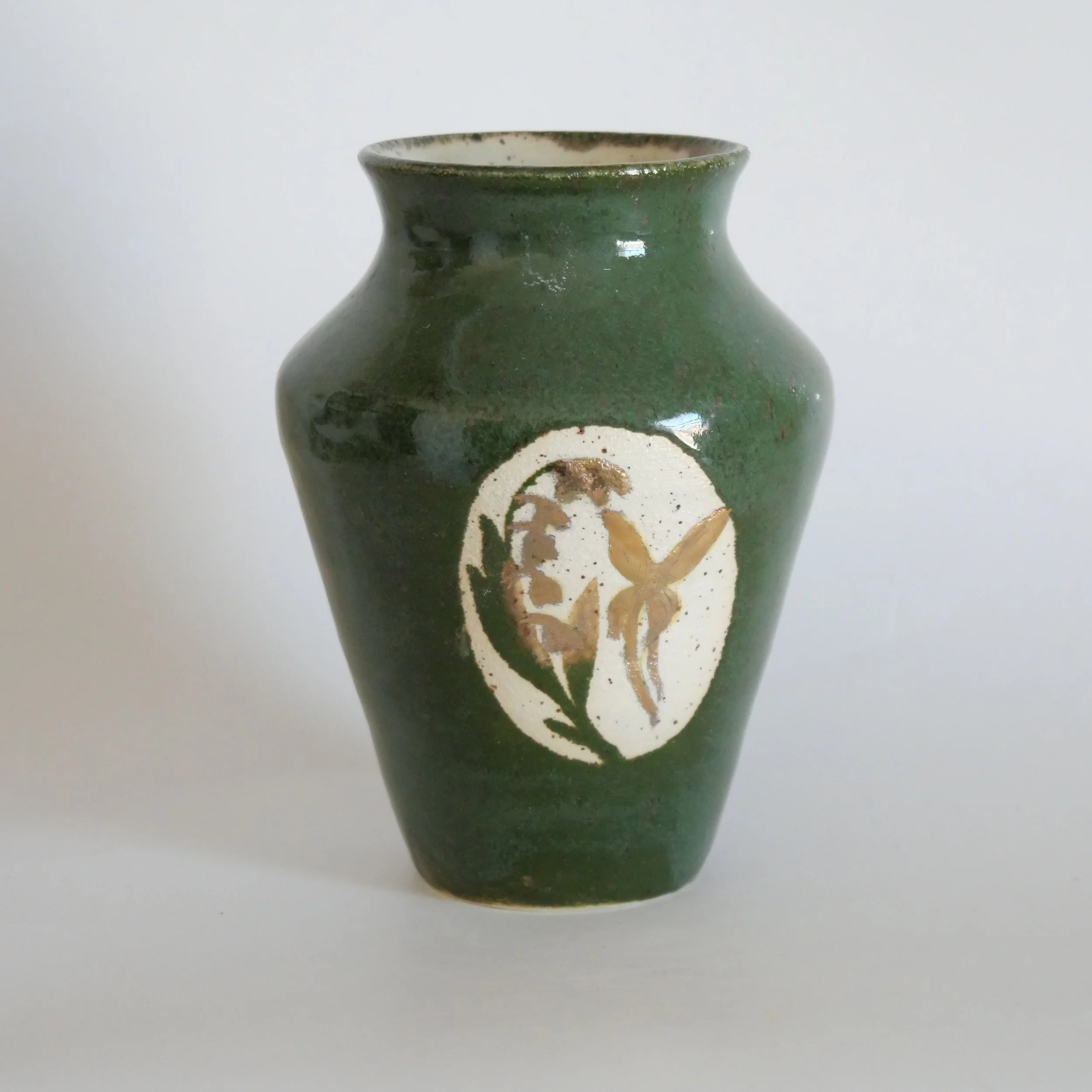 Lily of the Valley + Butterfly Vase
