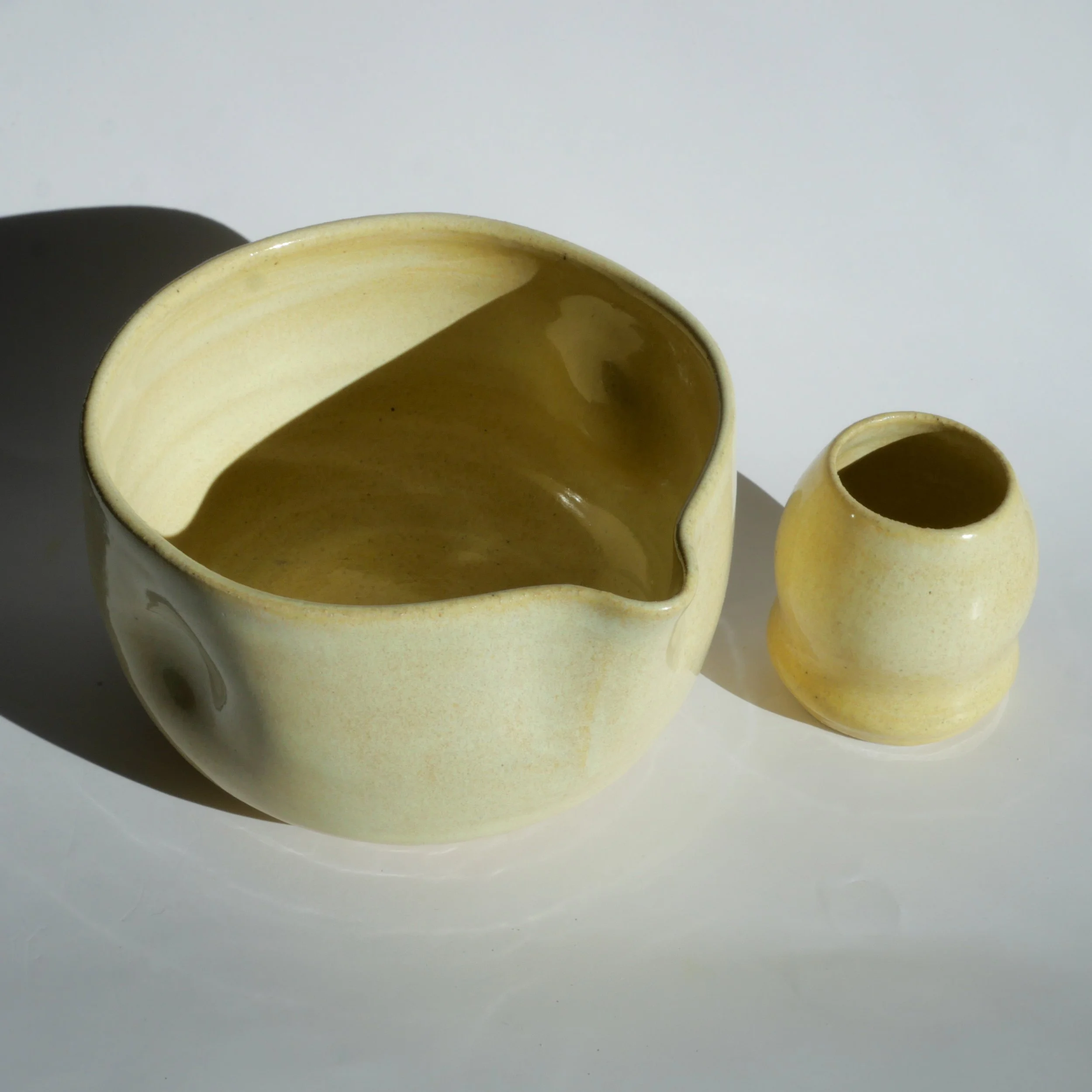 Butter Yellow Matcha Bowl Set *Pre-Order*