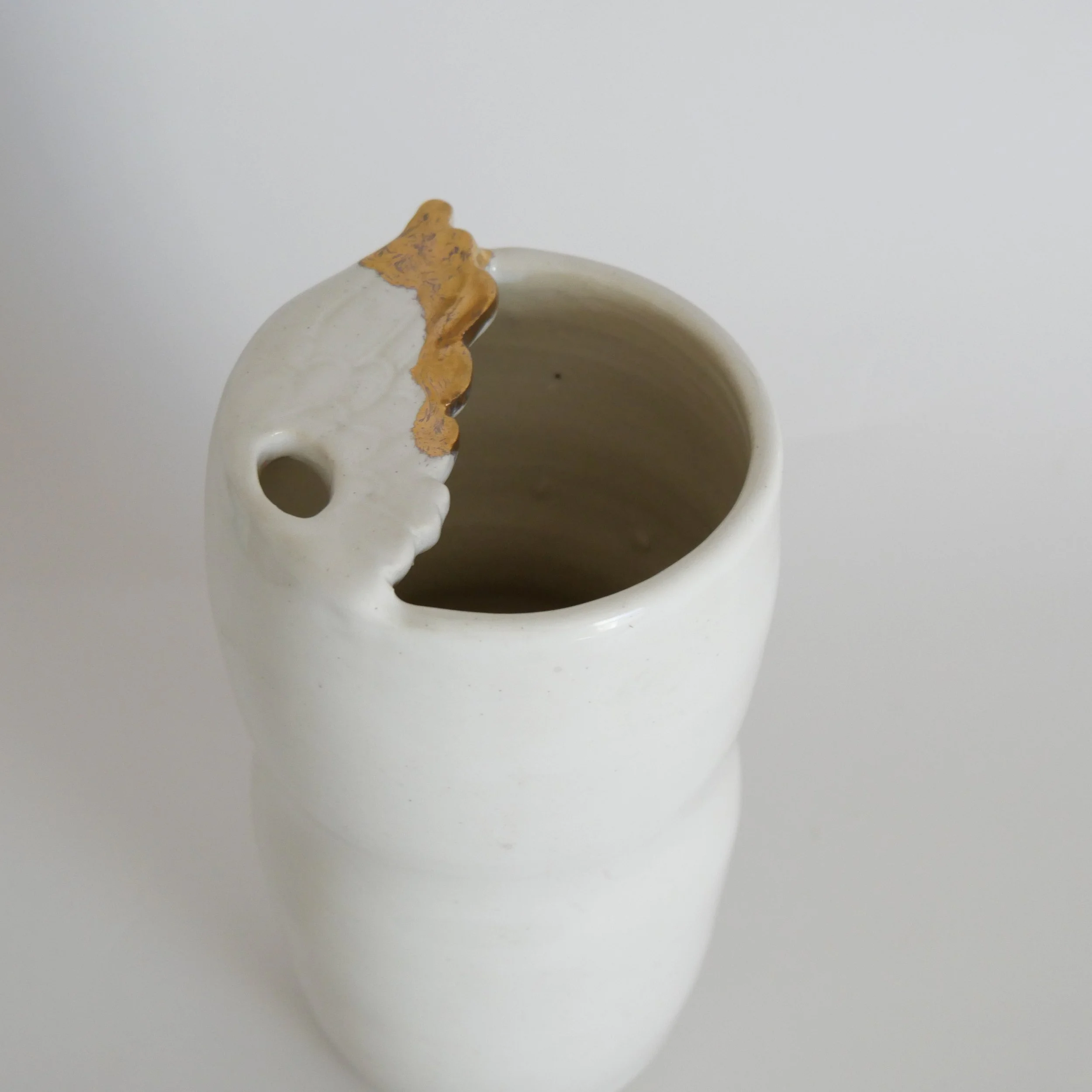 Golden Bird Wing Travel Cup