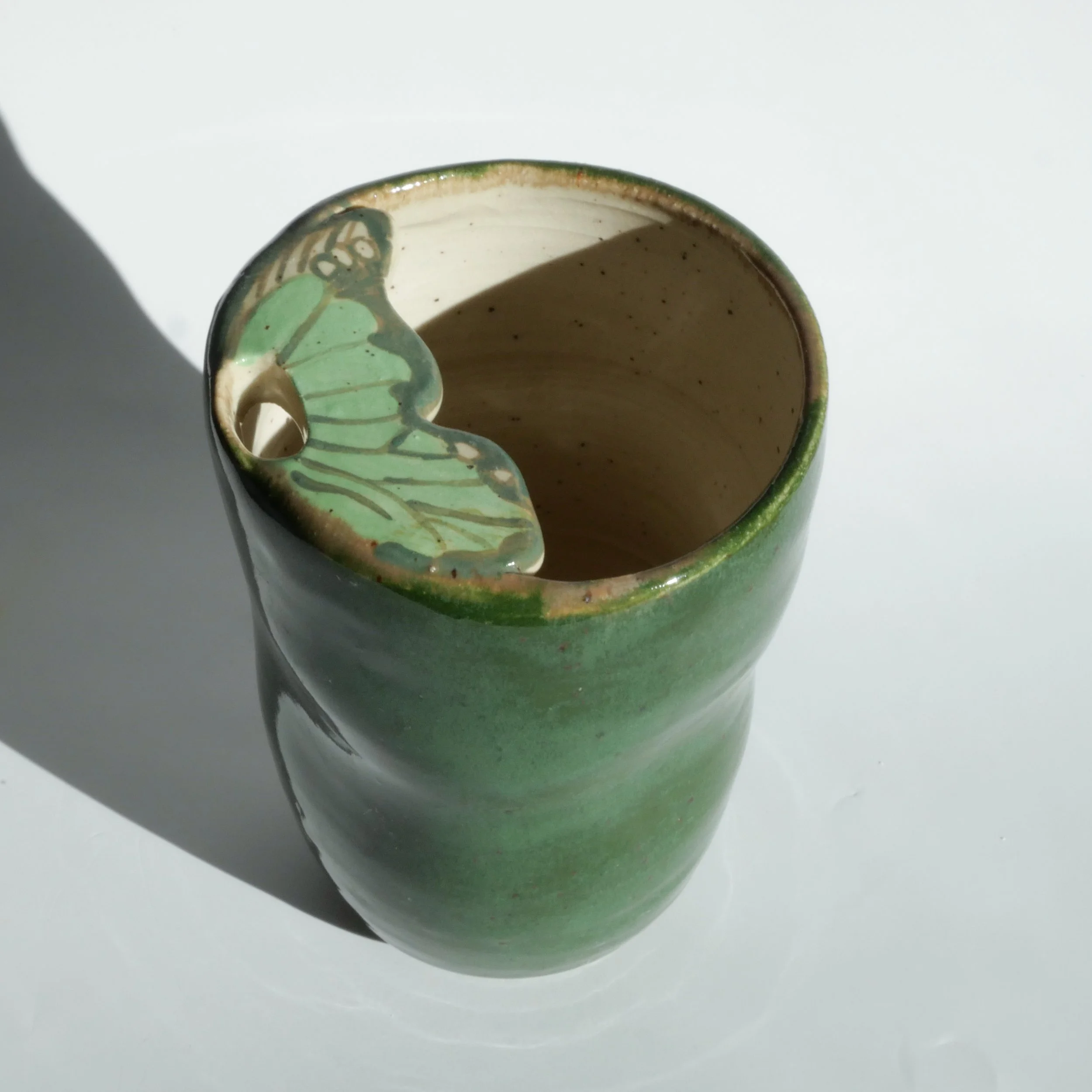 Emerald Butterfly Wing Cup *Pre-Order*
