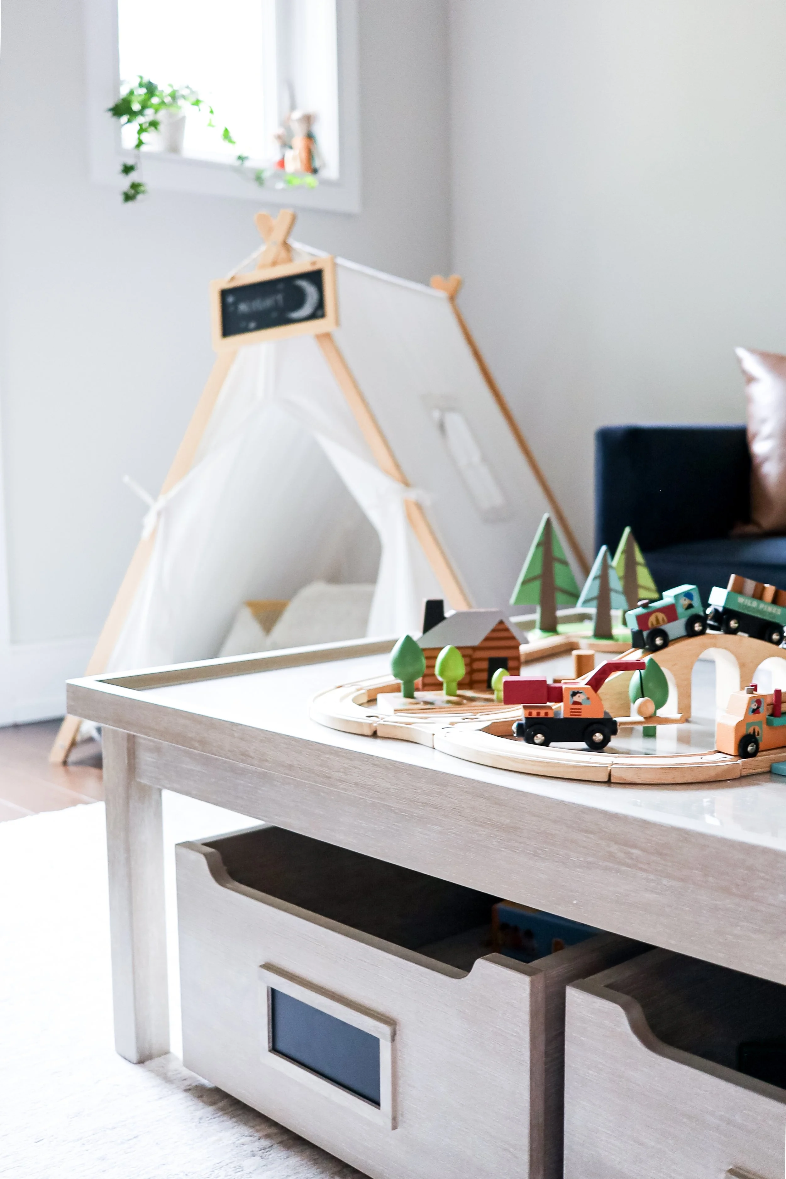 Basement Playroom Ideas - Chez Shay Designs - Sophie Shay - Toronto Canada