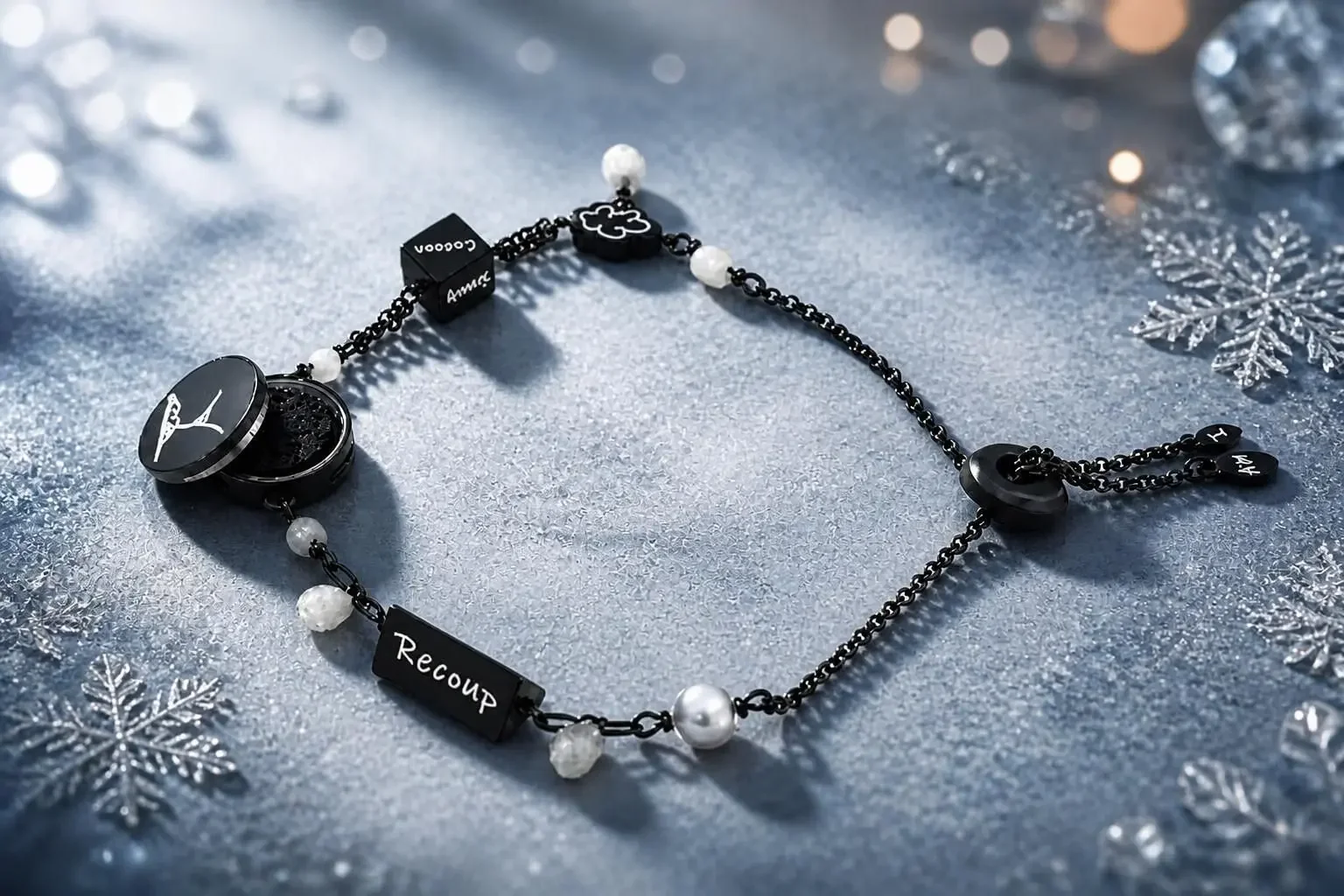 Kaori Diffuser Bracelet With Slider Closure   Winter
