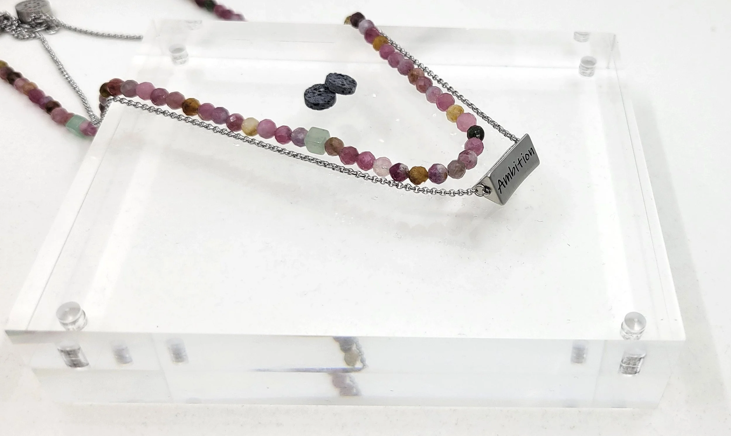 Myra Double-strand Diffuser Necklace   Spring