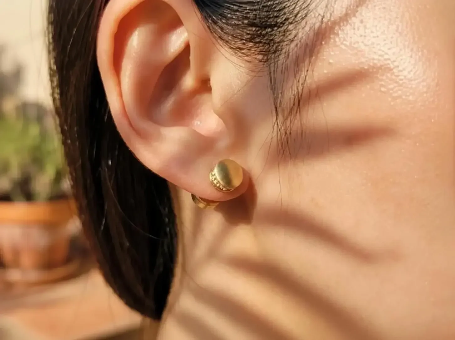 Alani Diffuser Earring Reversible Single Stud   Summer