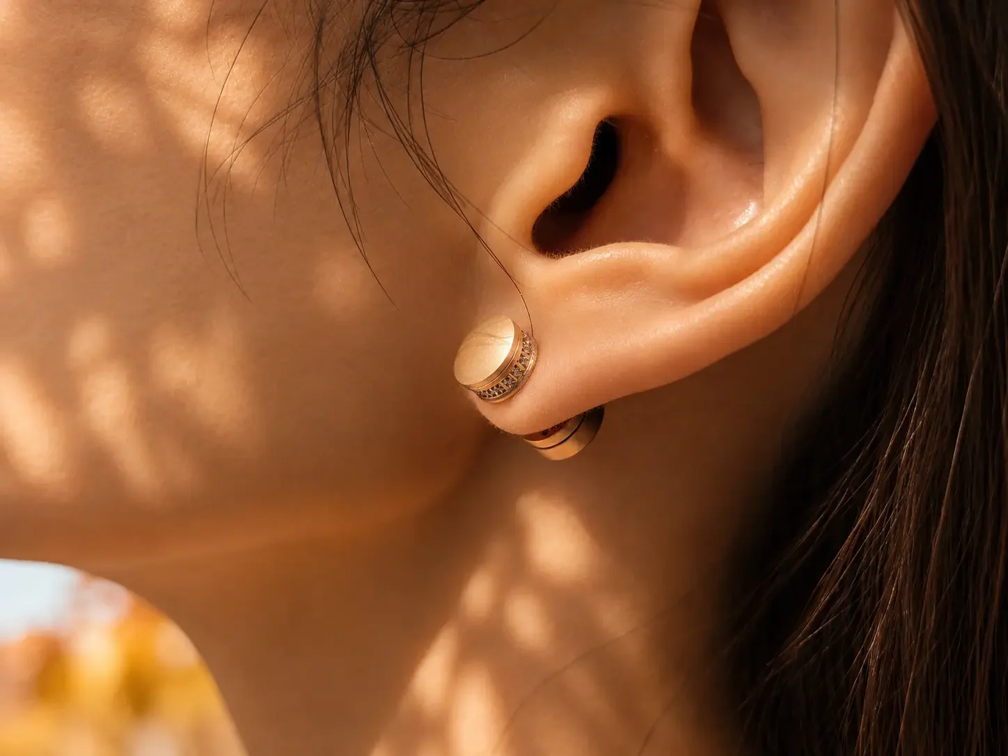 Alani Diffuser Earring Reversible Single Stud   Autumn