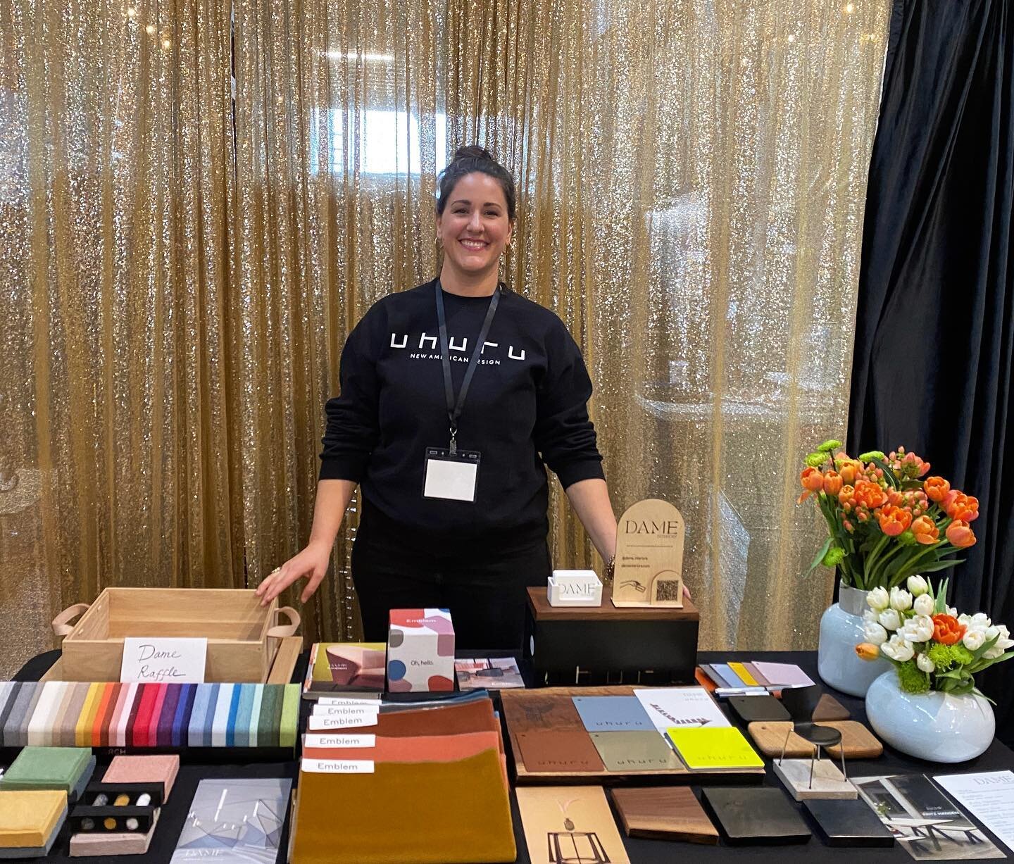 DAME&rsquo;s first Tradeshow! Thanks to the @sipexpo.tradeshow team for putting on such a vibrant and well run event! And to all of my industry pals who came by to say hi 👋 ✨🙏