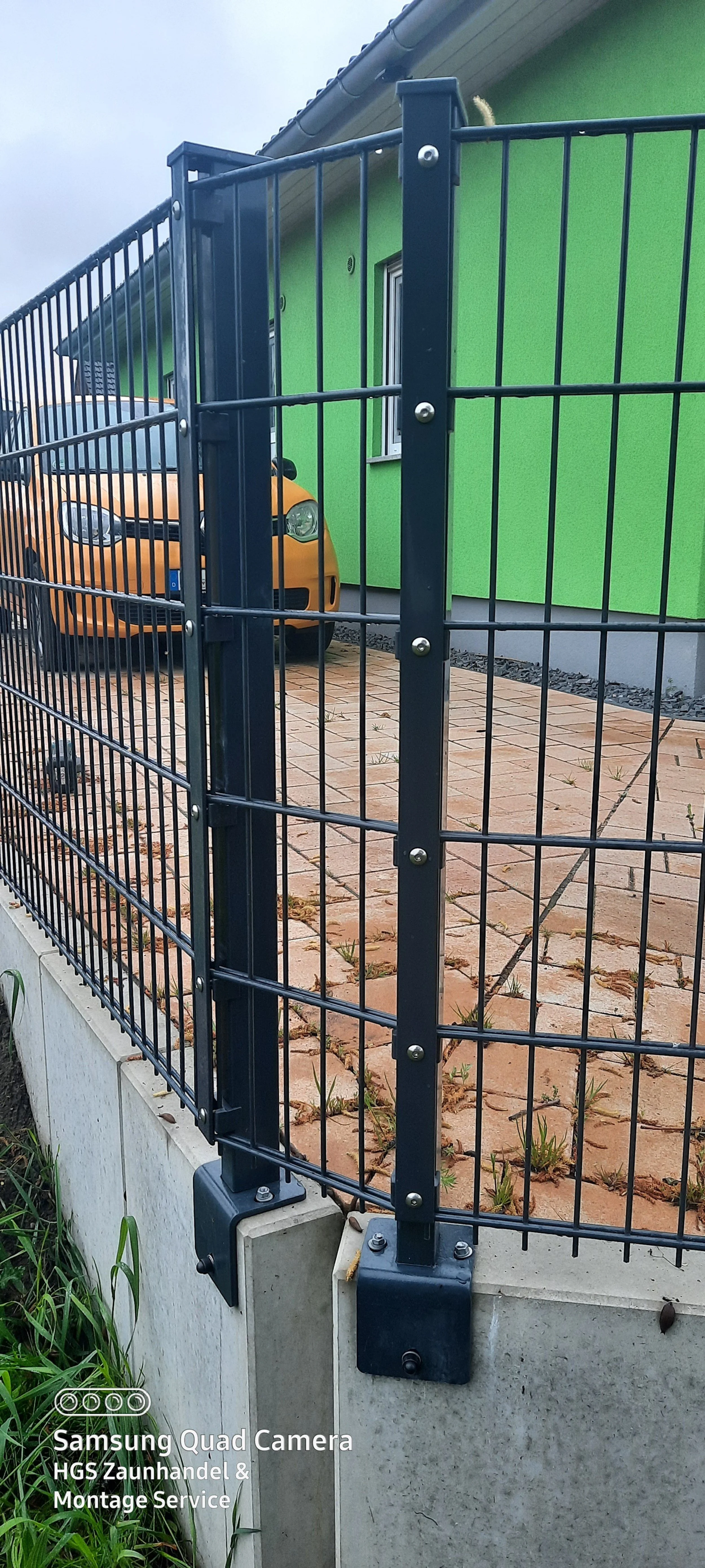 HGS Montagefüße Doppelstabmatte