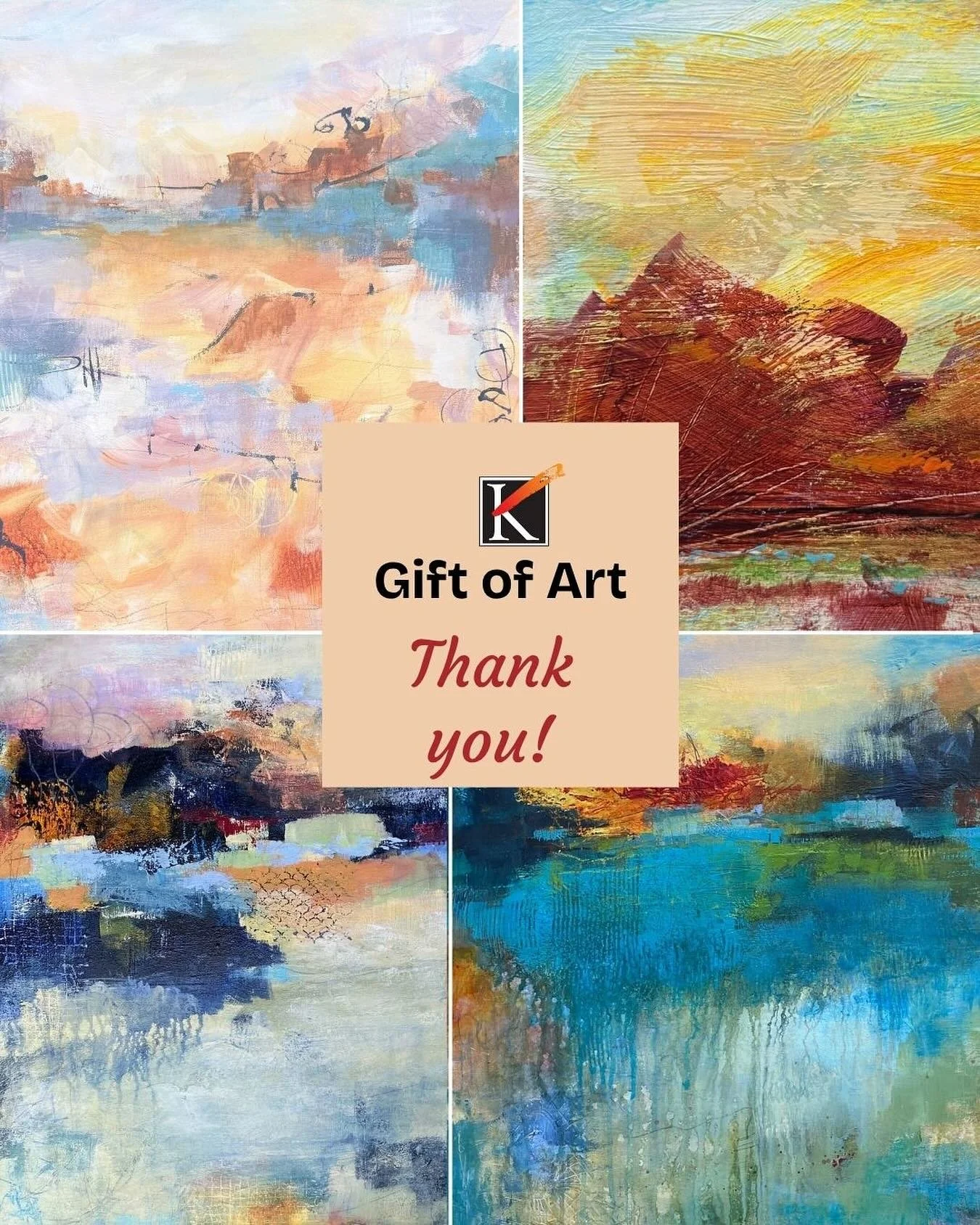 💖THANK YOU to old and new friends, collectors and first-time buyers, for coming out the the fabulous Gift of Art Sale! It&rsquo;s an honour to have my art grace your homes. Special thanks to @kanatagallery and all the volunteers for making this a gr