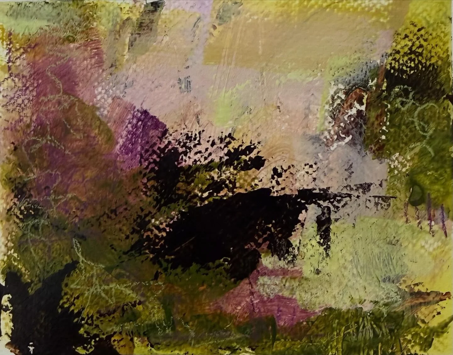 🎨Playing with complementary colours with black &amp; white. These sketches used red-violet (Golden Permanent Violet Dark) and yellow-green (Golden Green Gold). Not my favourite combination, but a couple were worth saving. 😊

#ottawaartist #ottawaar