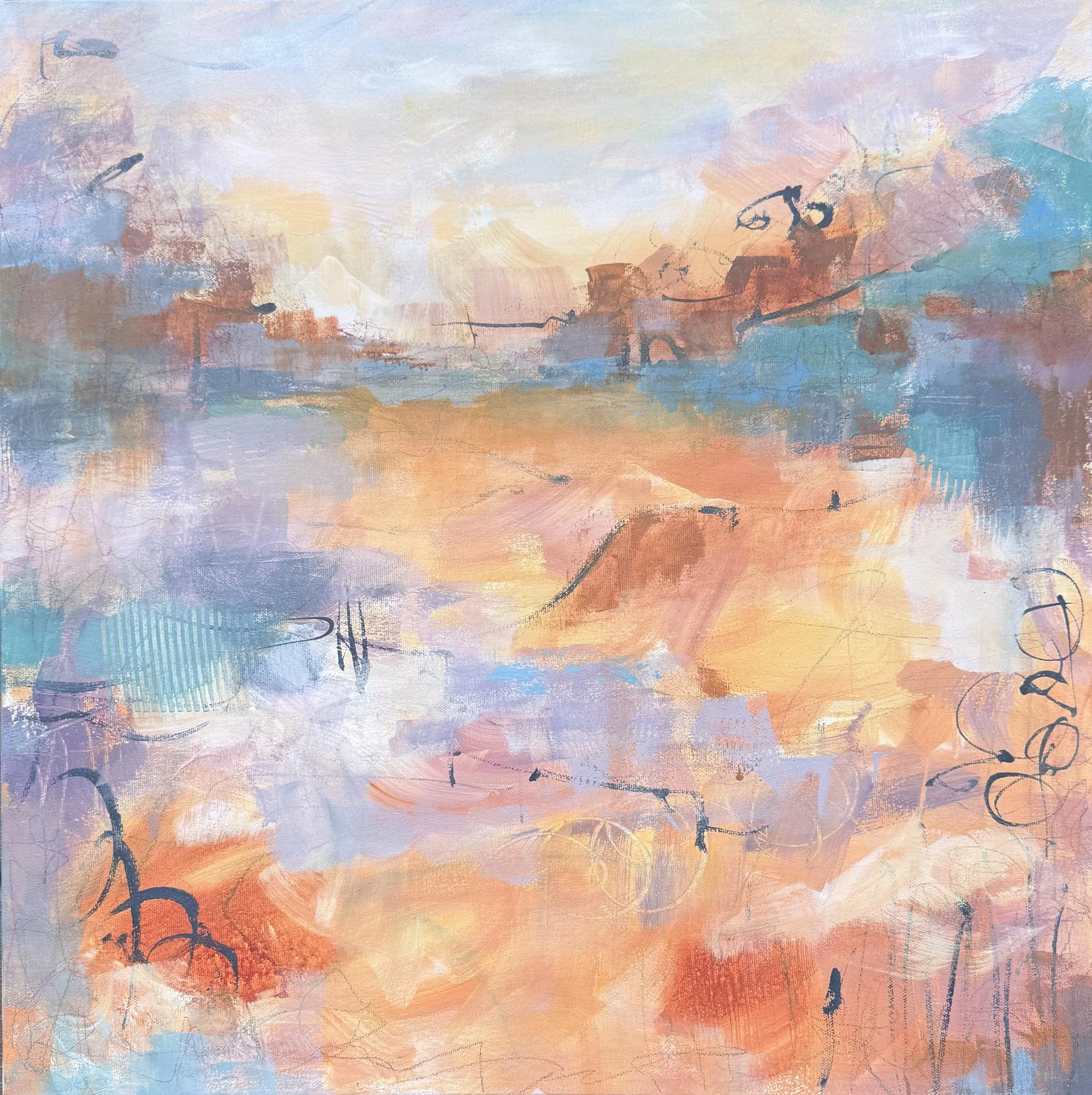 Gentle on My Mind - SOLD
20"x 20"x 1.5" canvas
Acrylic