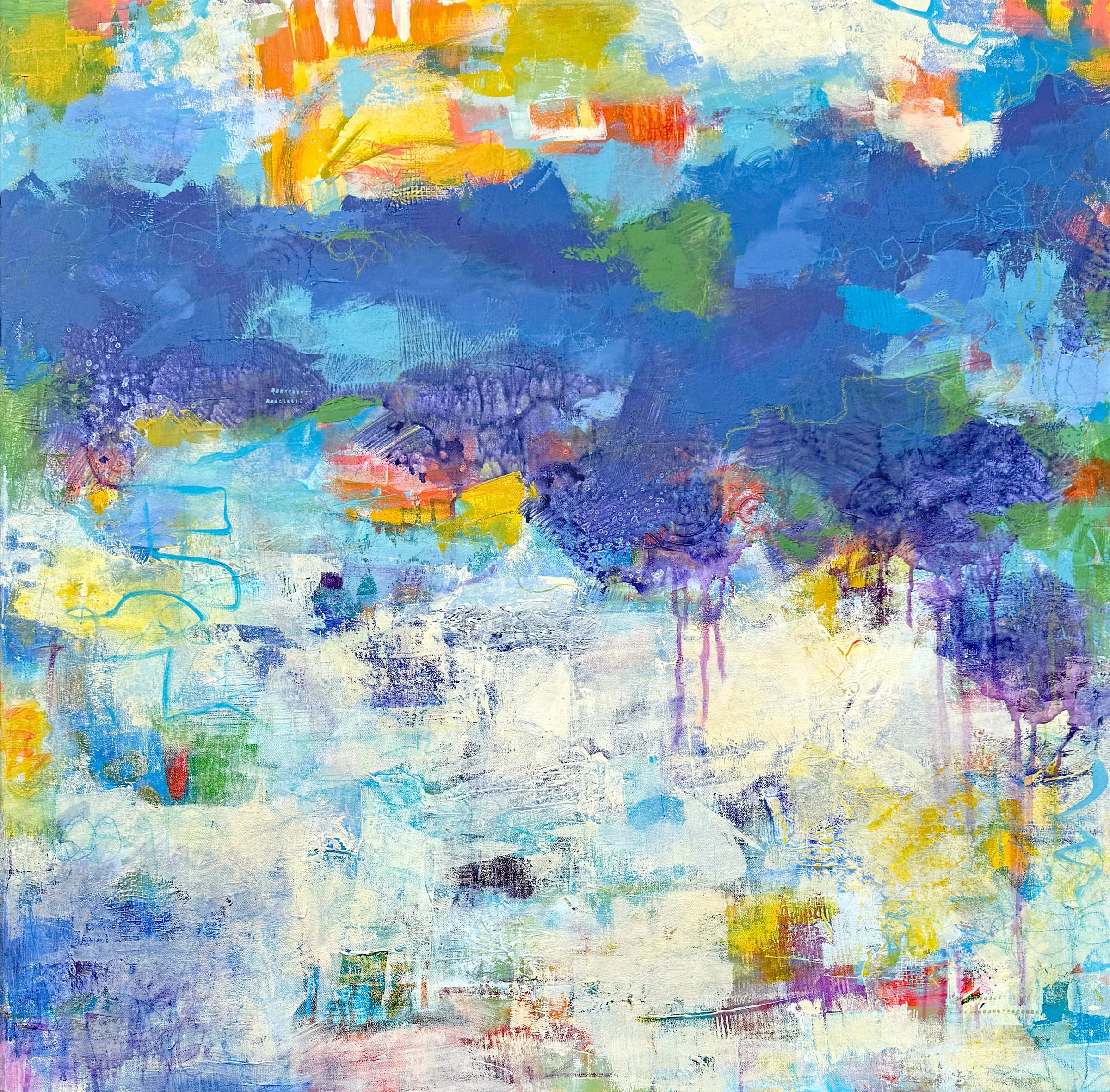Good Morning Sunshine
36"x 36"x 1.5" canvas
Mixed Media