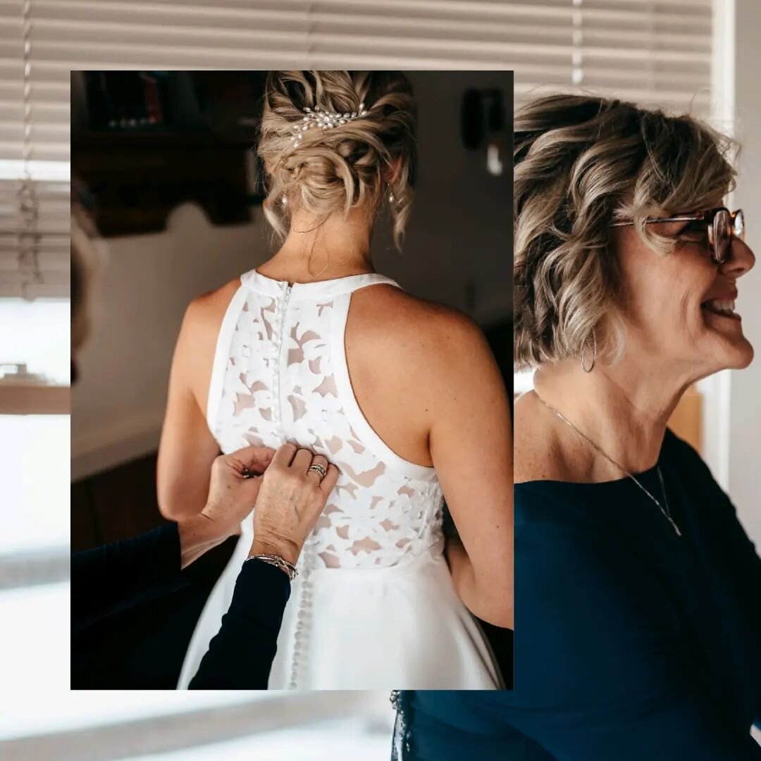 Lauren shared some beautiful moments with her parents before her ceremony. You can see the pride in her mom's face as she helps her with her dress. And her Dad was overtaken by emotion seeing her in her dress for the first time. Lauren even incorpora