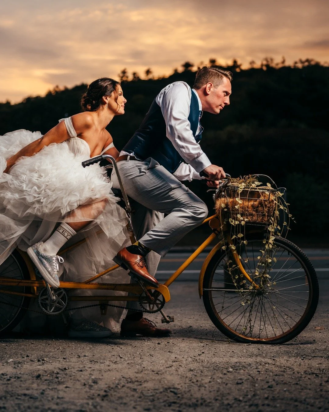 Throwing it back to one of my most loved posts. Heather and Brendan nailed this tandem bike shot at their Rustic Gatherings Lodge wedding, and two years later it is still one of my favorites.

Here is another look at some of my favorites from their d