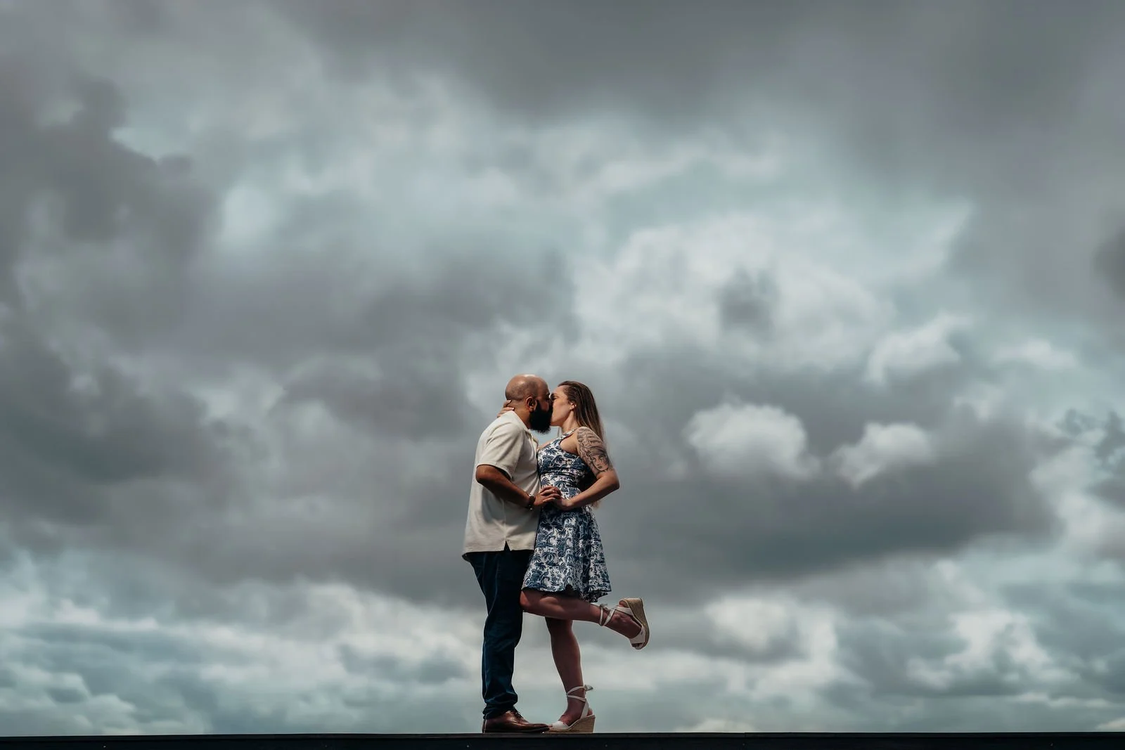 Aziz & Katherine | Seaport Boston Engagement Session