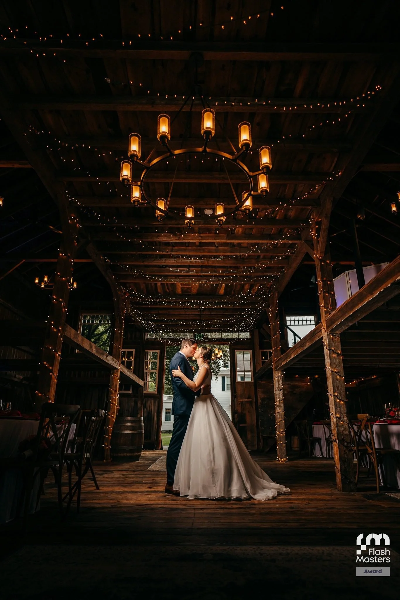 A soft focus low light kiss at the lake