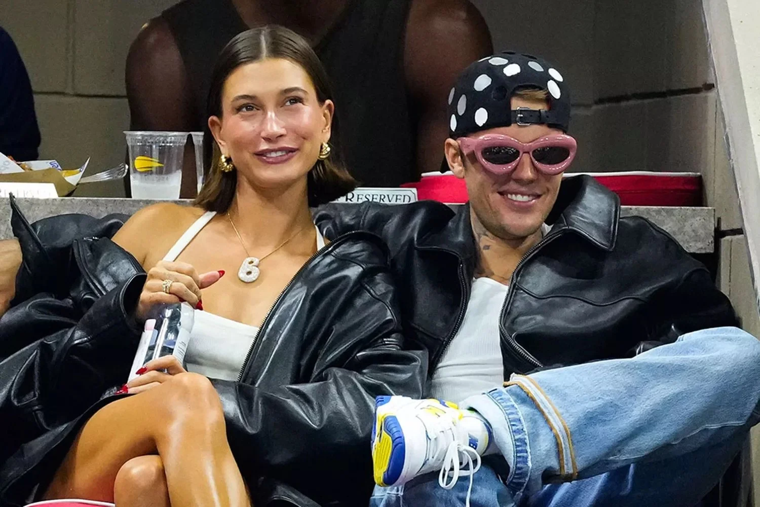 Hailey & Justin Bieber (photo via People Magazine)
