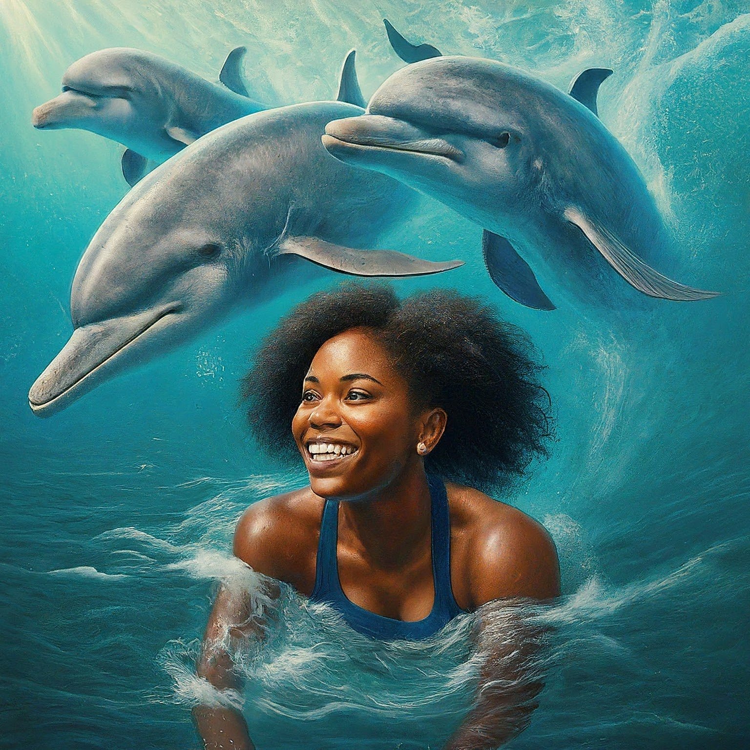 Dive into Black Brilliance!
