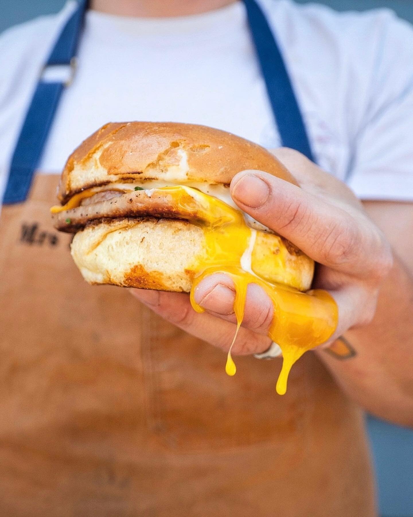 SPAM, EGG AND CHEESE &mdash; PLEASE! 

10-8pm tonight. come get one in your hands.

📷: @opoindex