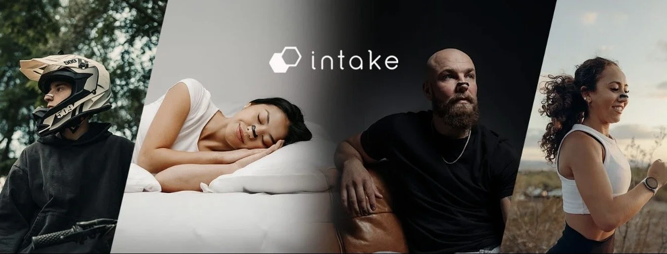 Intake Breathing Device - Breathe deeper. Sleep deeper. Perform better athletically