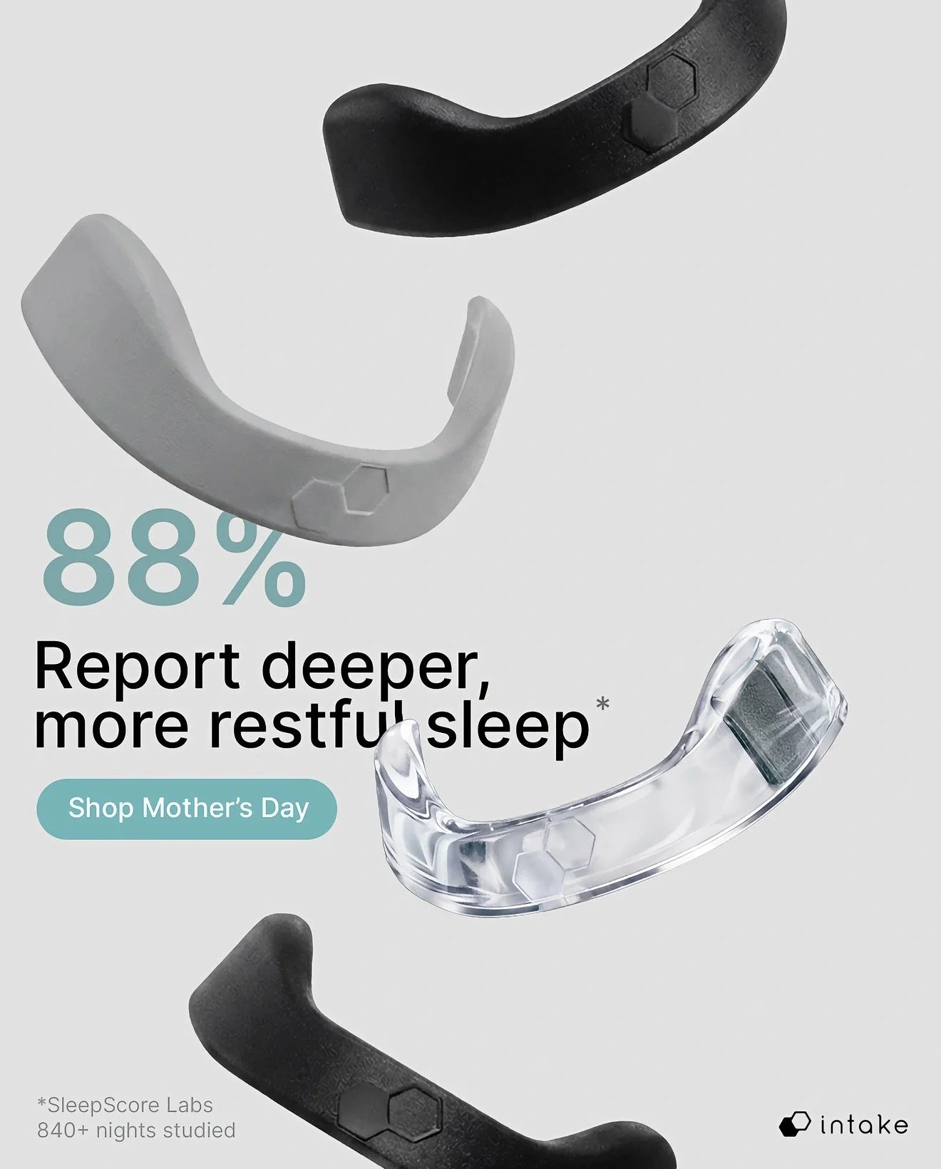 Deeper REM Sleep with Intake Breathing Device