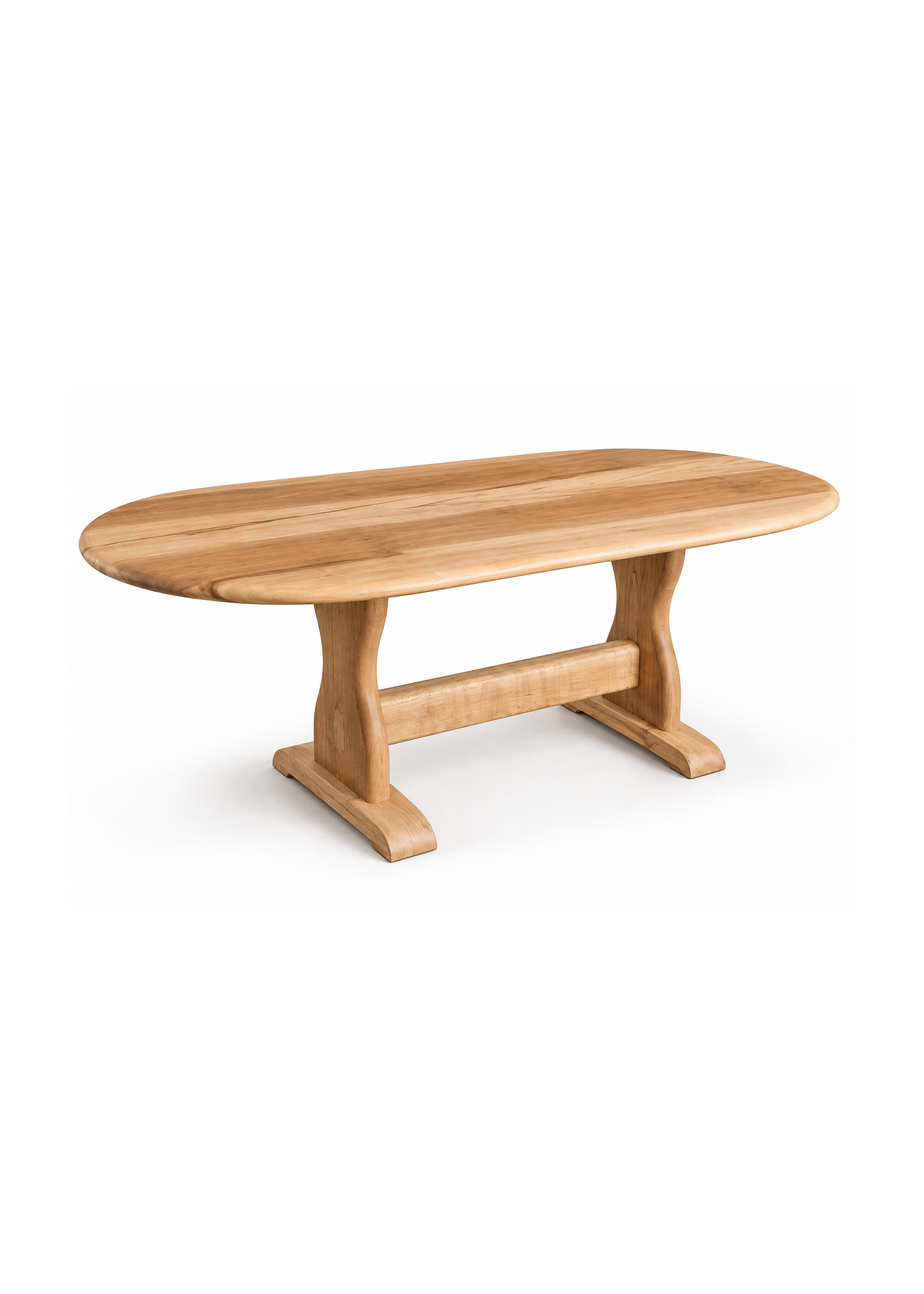 Natural Oak Trestle Dining Table-vert.png