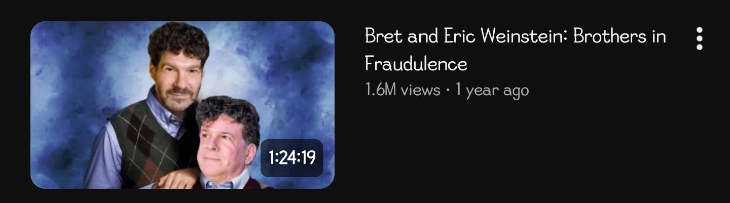 When the YouTube comments give me an inch and I take a mile...