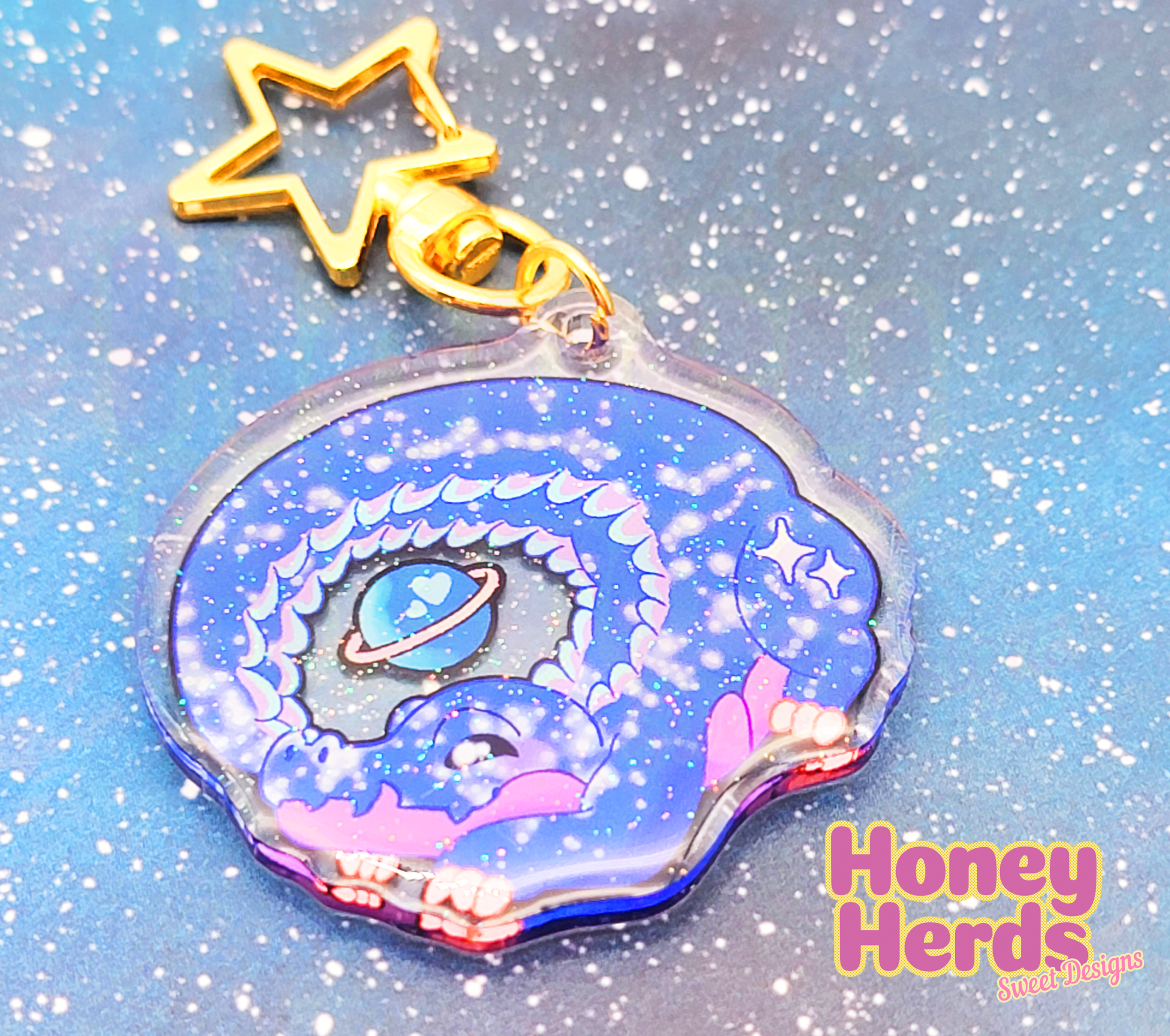 Cosmodile Acrylic Charm