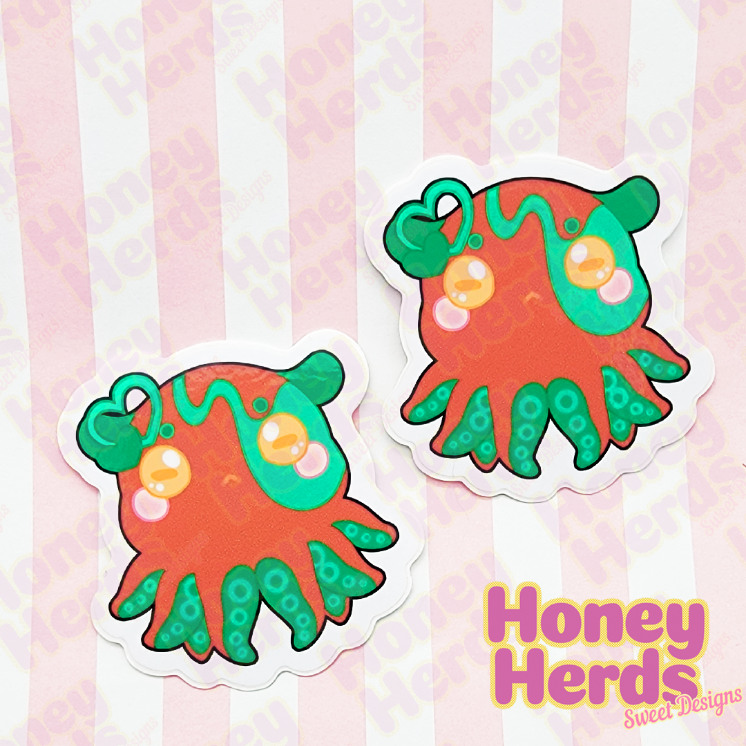 Mint Choctopus Vinyl Sticker