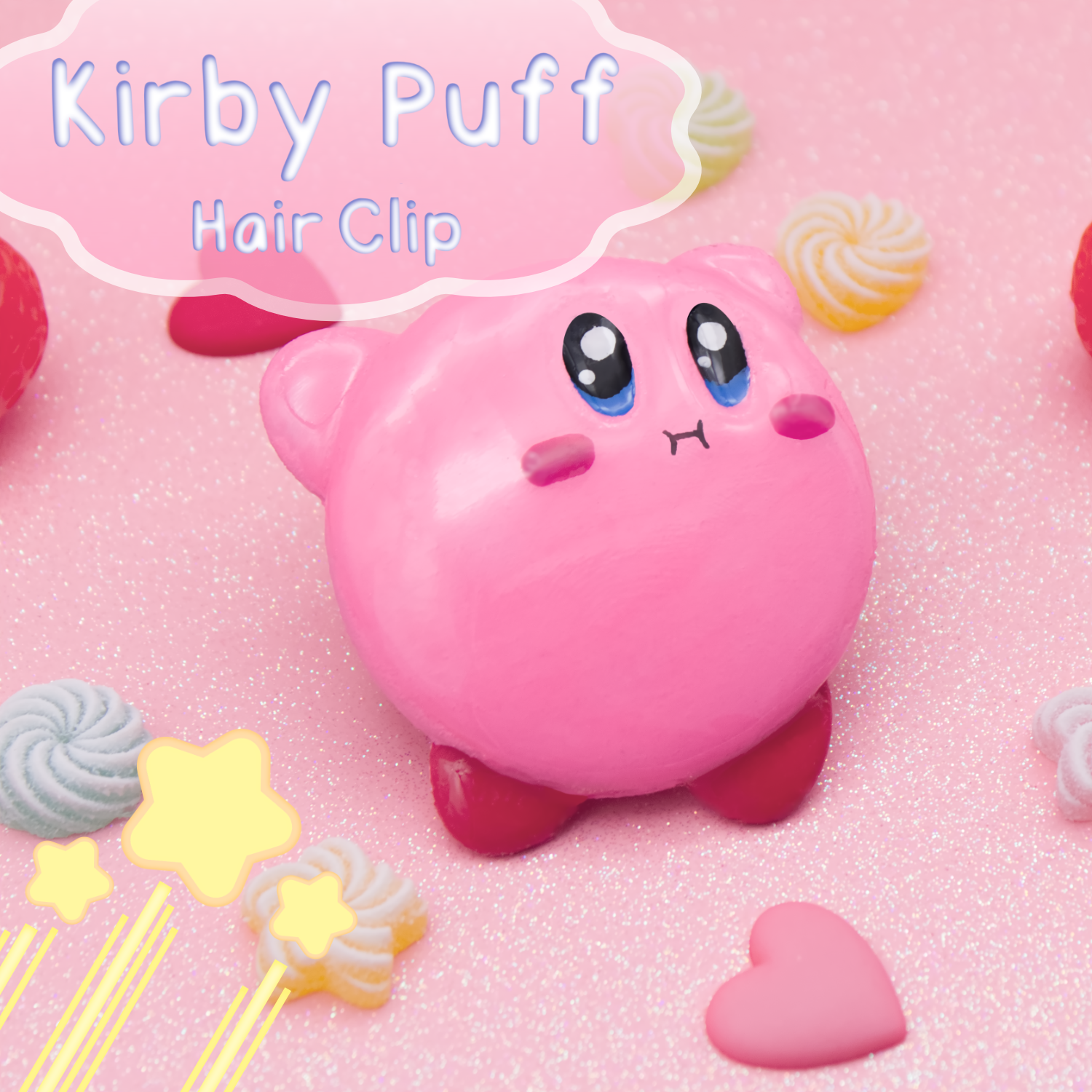 Kirby Hair Clip