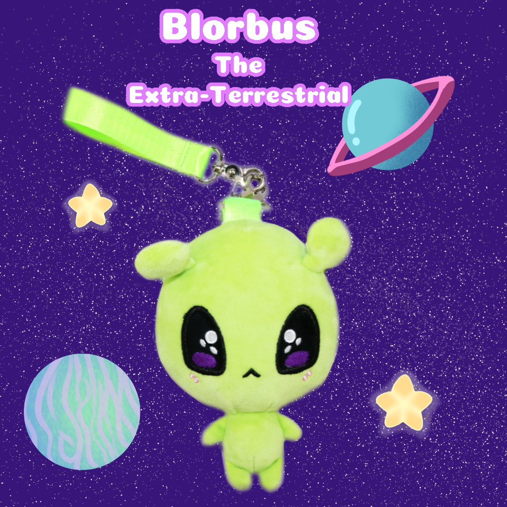 Blorbus the Extra-Terrestrial Coin Purse Plush