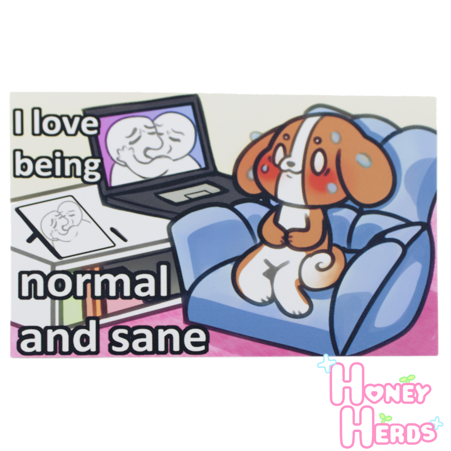 Normal and Sane Mini Print