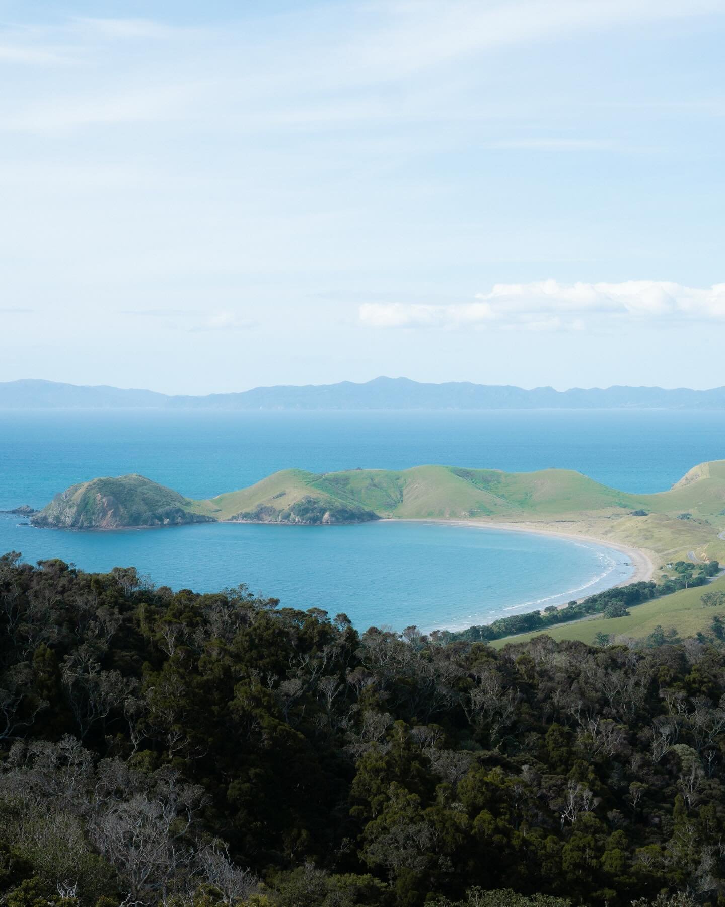 My favourite parts of New Zealand will almost always be the ones that are the hardest to get to; ones like the very northern tip of the Coromandel Peninsula, where you have to drive for hours on a gravel road that narrows to one way and skirts right 