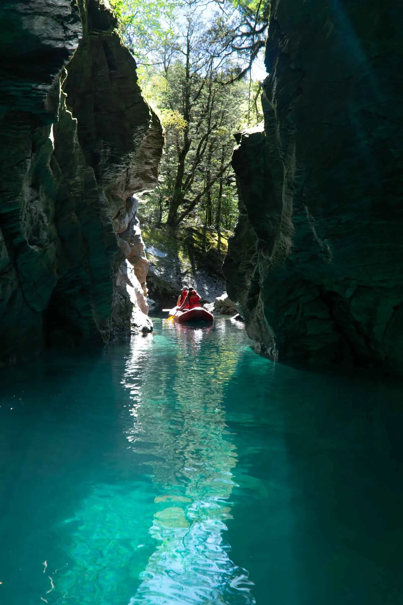 Funyaking on the Dart River