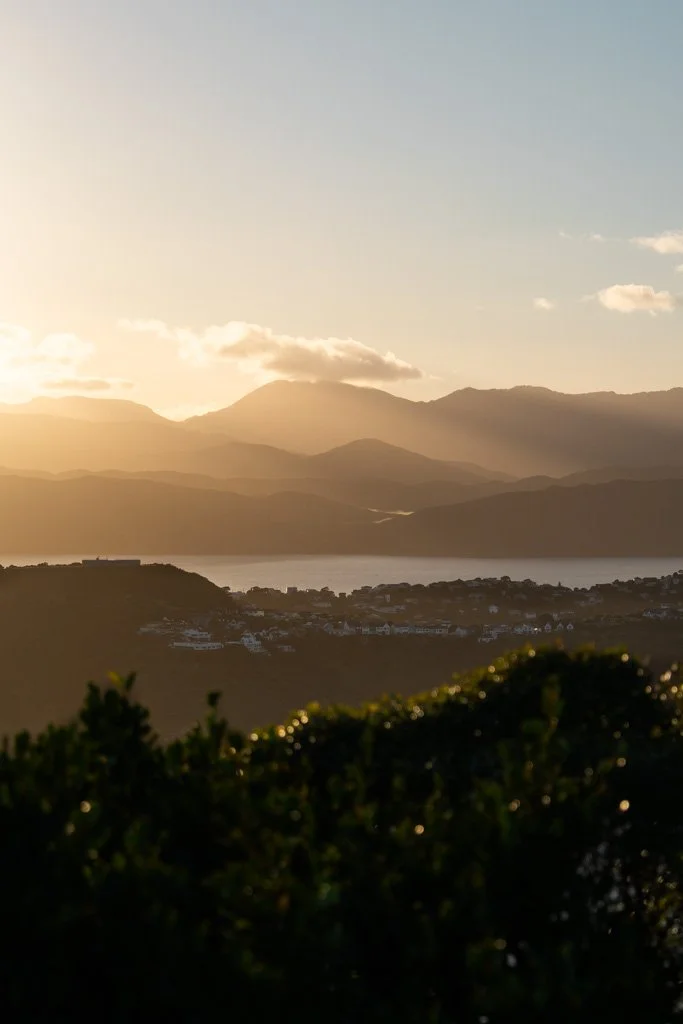 Sunrise as seen from the top of Mt Victoria