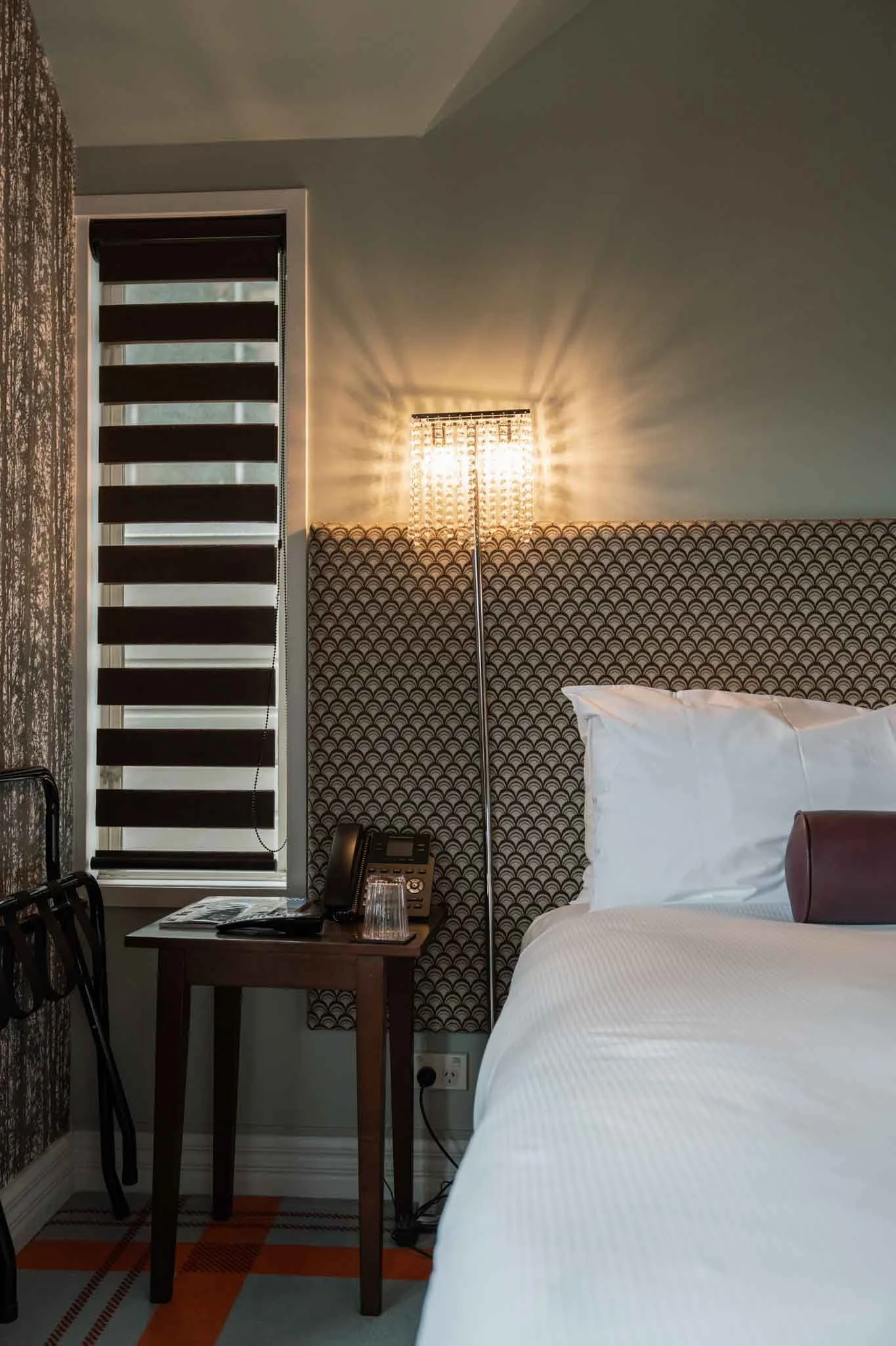 A room at the Dairy Hotel in Queenstown