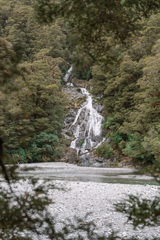 Fantail Falls in Haast Pass