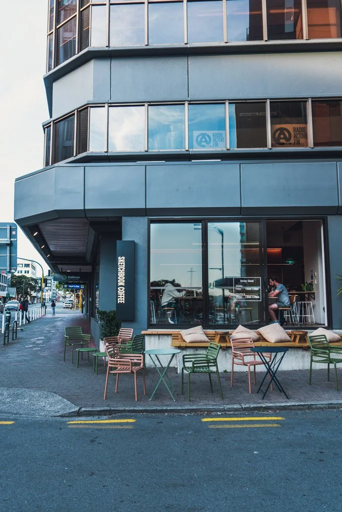 Sketchbook Coffee shop in Wellington
