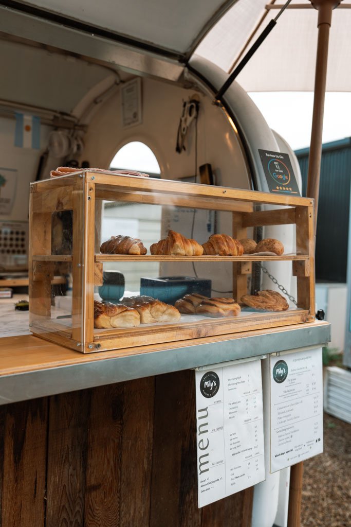 Mily’s  coffee cart on Waiheke Island