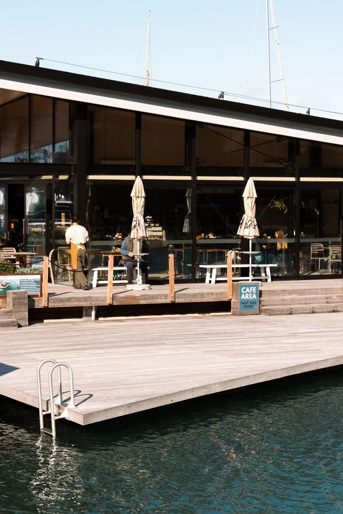 Floating Cafe KOKO on Waiheke Island