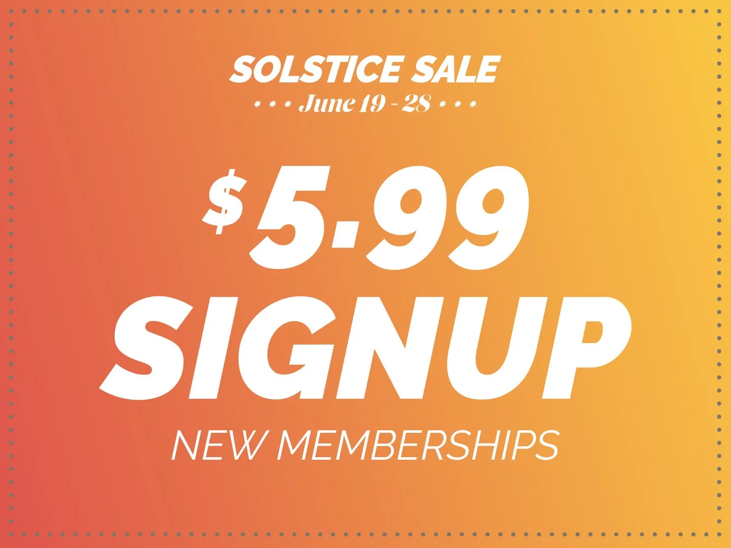 $5.99 Signup
