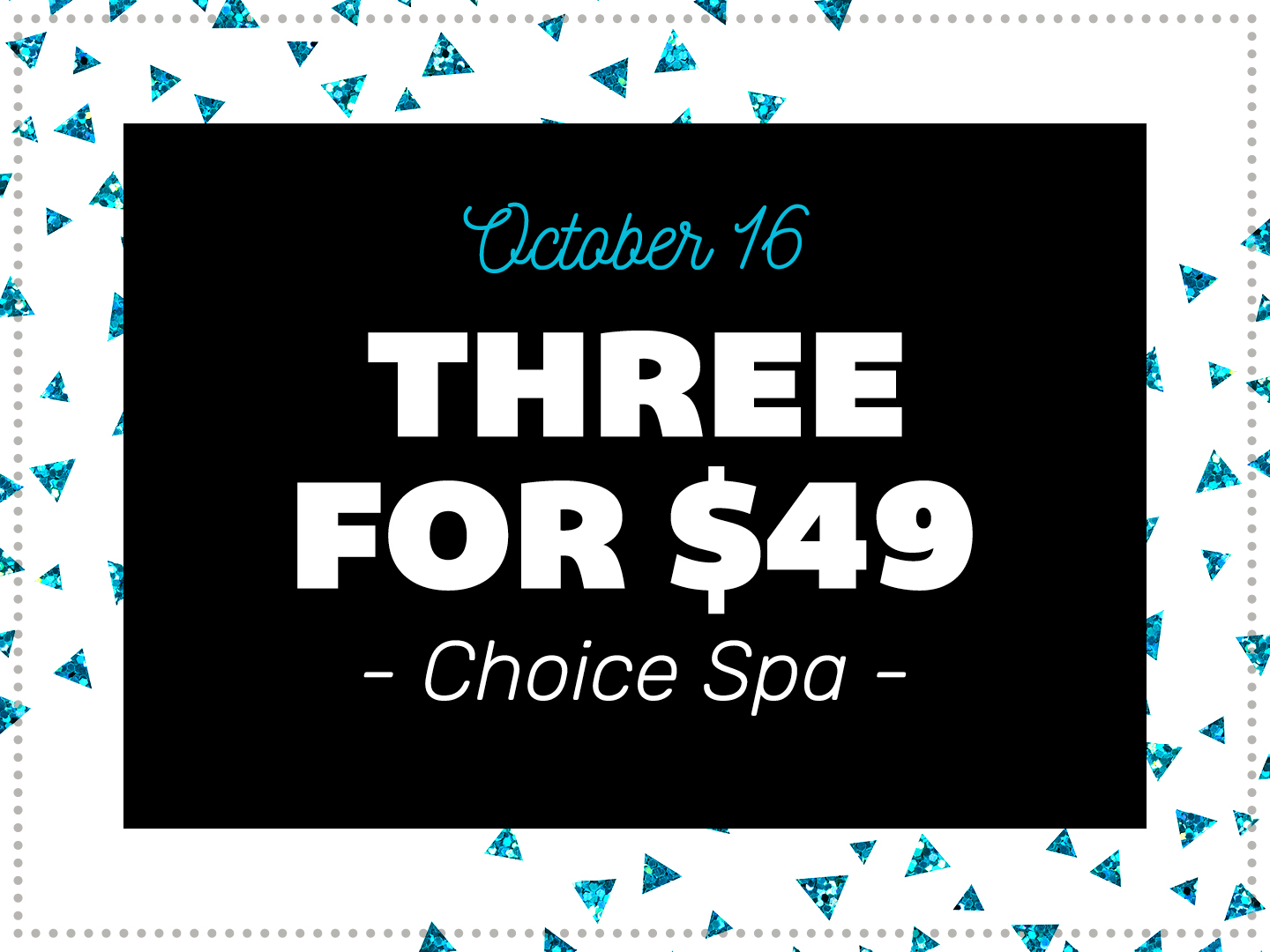 3 for $49 Spray Tans