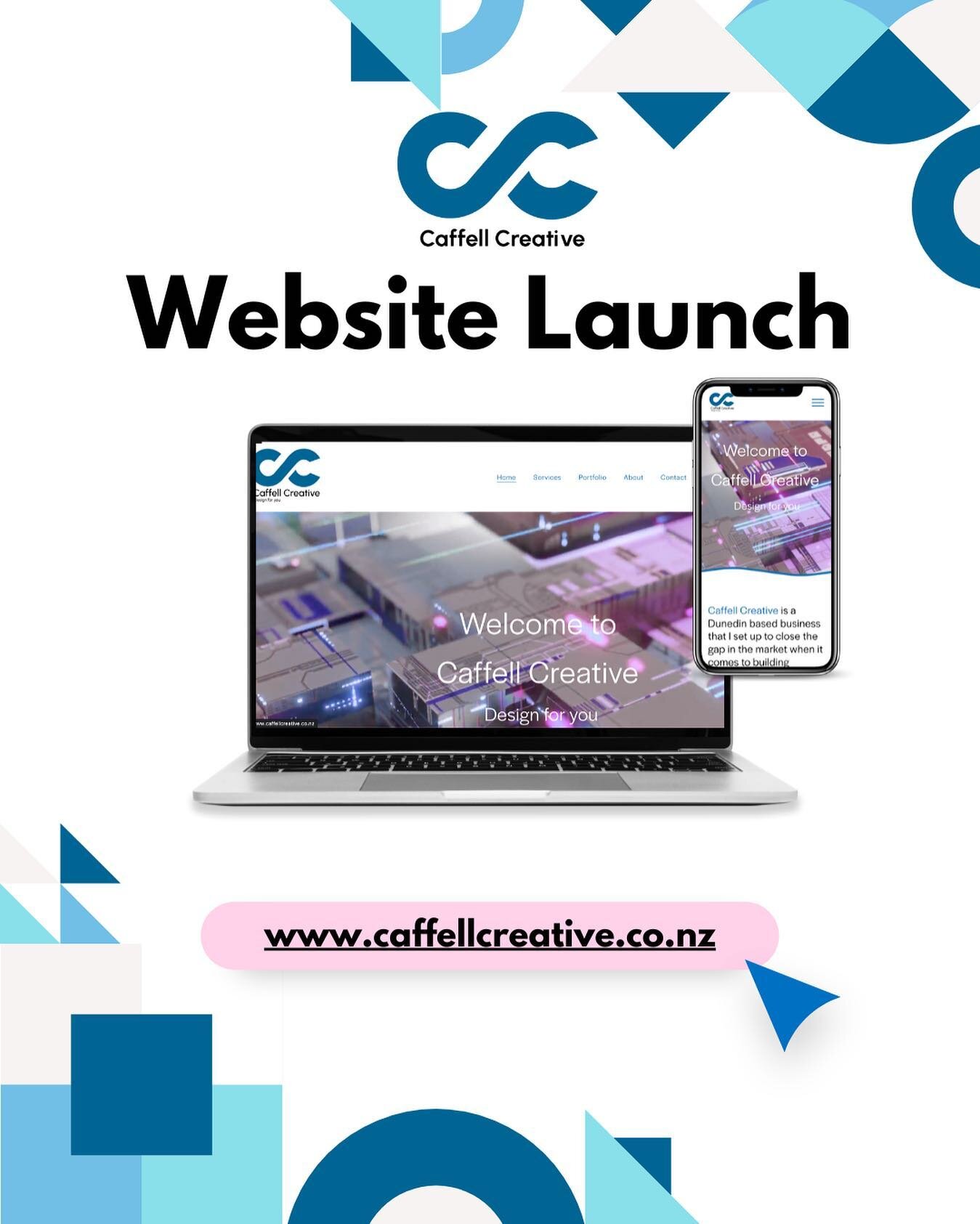 My new website is live!! If you need help with your website or anything else for your business please feel free to contact me!! www.caffellcreative.co.nz