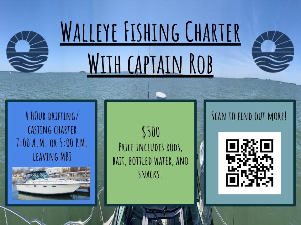WALLEYE FISHING CHARTER — Erie Paradise Charter Water Meaning