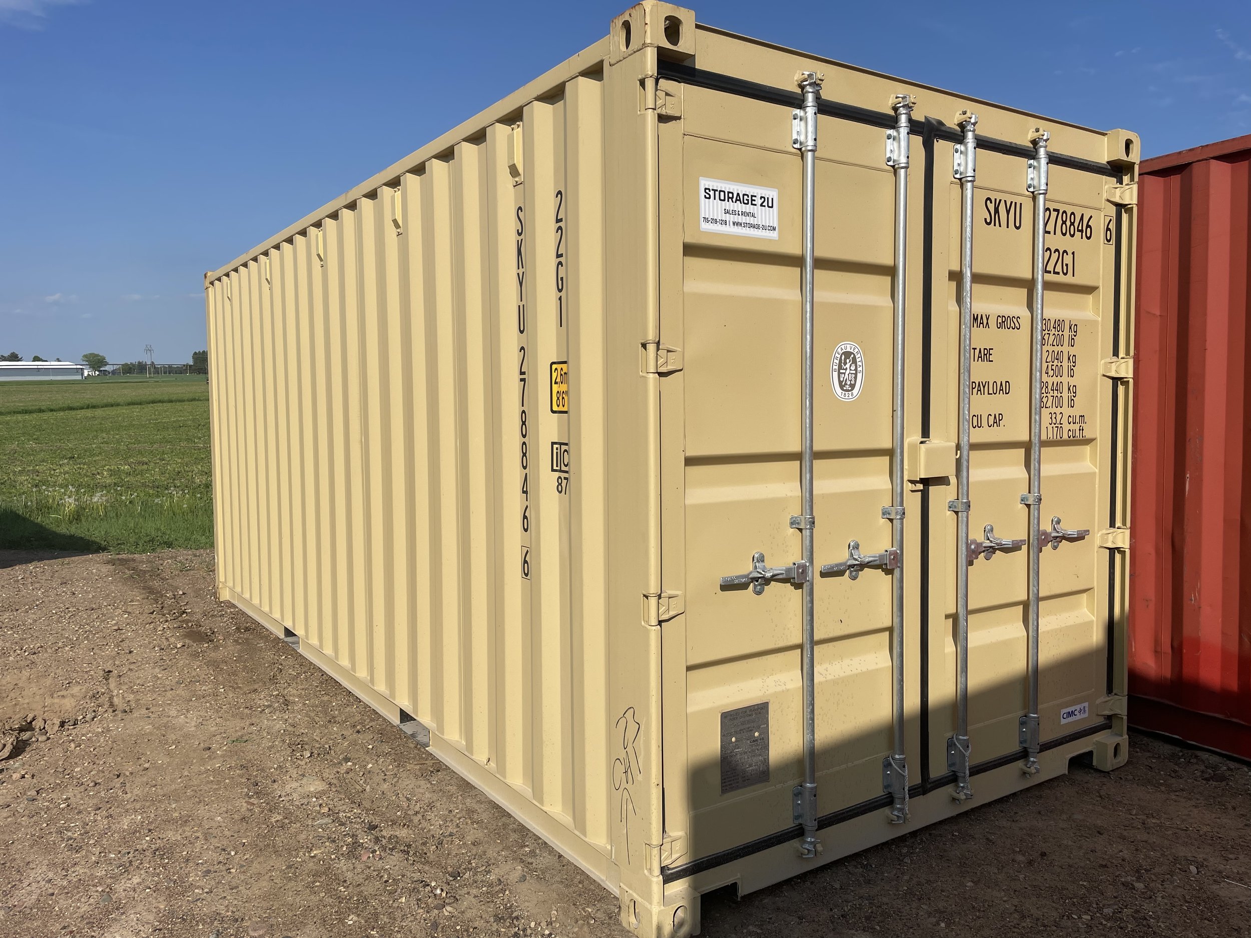 20’ NEW/OT - SKYU 278846 | $3,800