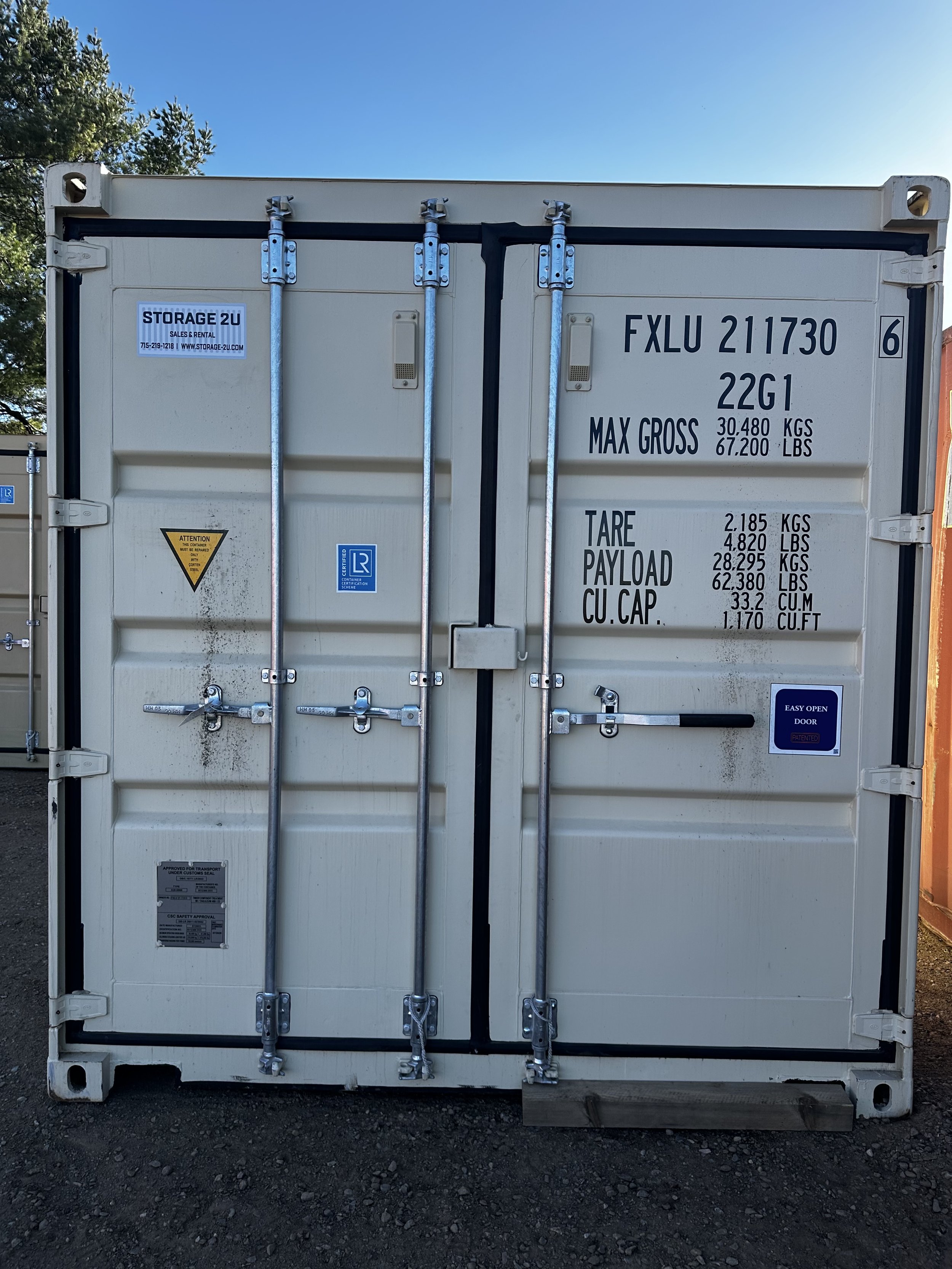 20’ NEW/OT - FXLU 211730 | $4,000